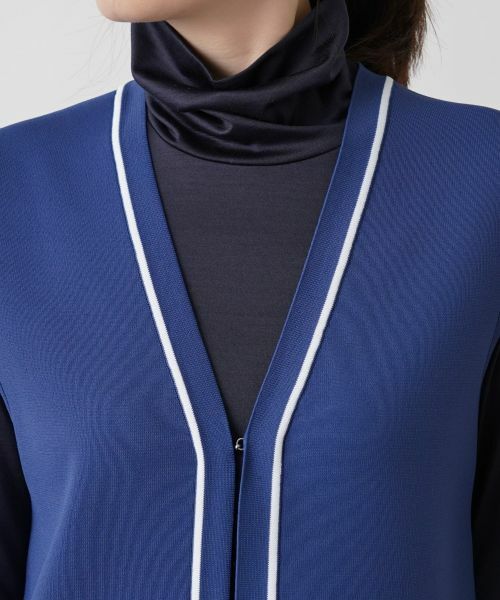 Leilian / レリアン テーラードジャケット | Vネックベスト | 詳細11