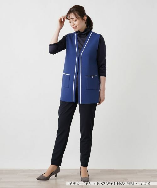 Leilian / レリアン テーラードジャケット | Vネックベスト | 詳細5