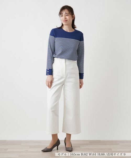 Leilian / レリアン ニット・セーター | マリンボーダーニット | 詳細5