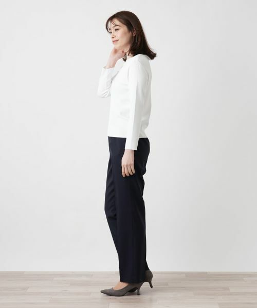 Leilian / レリアン ニット・セーター | レースデザインカットソー | 詳細2