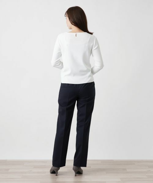 Leilian / レリアン ニット・セーター | レースデザインカットソー | 詳細3