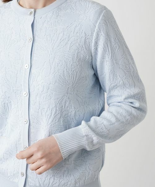 Leilian / レリアン カーディガン・ボレロ | フラワー柄カーディガン | 詳細13