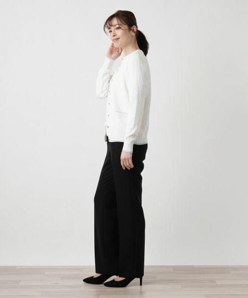 Leilian / レリアン カーディガン・ボレロ | フラワー柄カーディガン | 詳細2