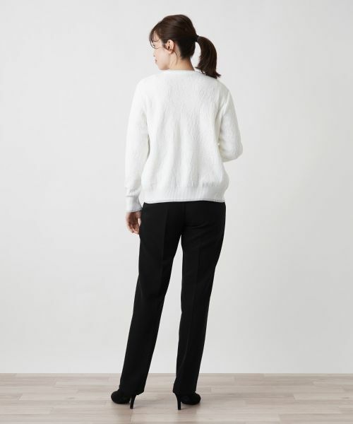 Leilian / レリアン カーディガン・ボレロ | フラワー柄カーディガン | 詳細3