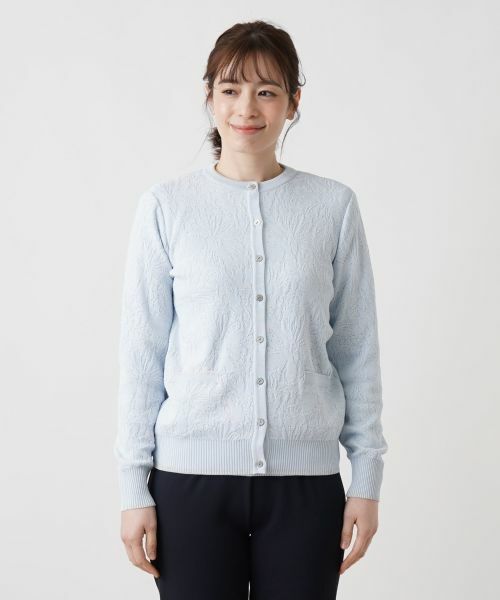 Leilian / レリアン カーディガン・ボレロ | フラワー柄カーディガン | 詳細7