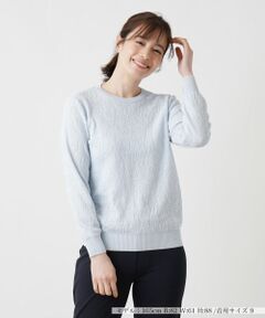 Leilian / レリアン ニット・セーター | フラワー柄カットソー