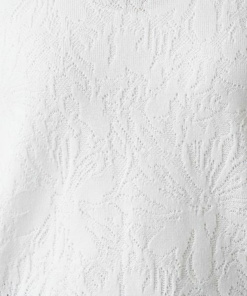 Leilian / レリアン ニット・セーター | フラワー柄カットソー | 詳細15