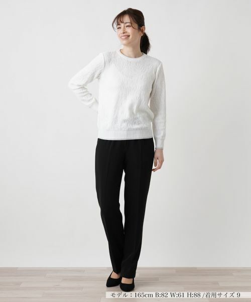 Leilian / レリアン ニット・セーター | フラワー柄カットソー | 詳細4