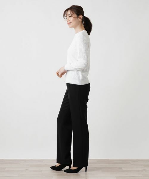 Leilian / レリアン ニット・セーター | フラワー柄カットソー | 詳細5