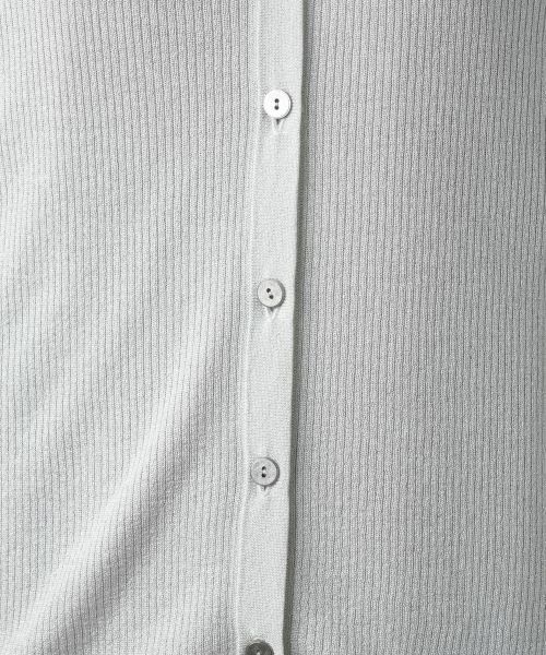 Leilian / レリアン カーディガン・ボレロ | ラメVネックカーディガン | 詳細15