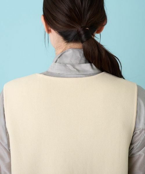 Leilian / レリアン テーラードジャケット | ニットジレ | 詳細12