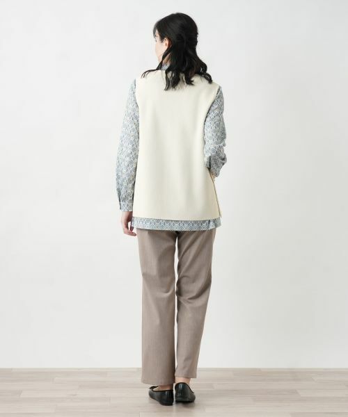 Leilian / レリアン テーラードジャケット | ニットジレ | 詳細22