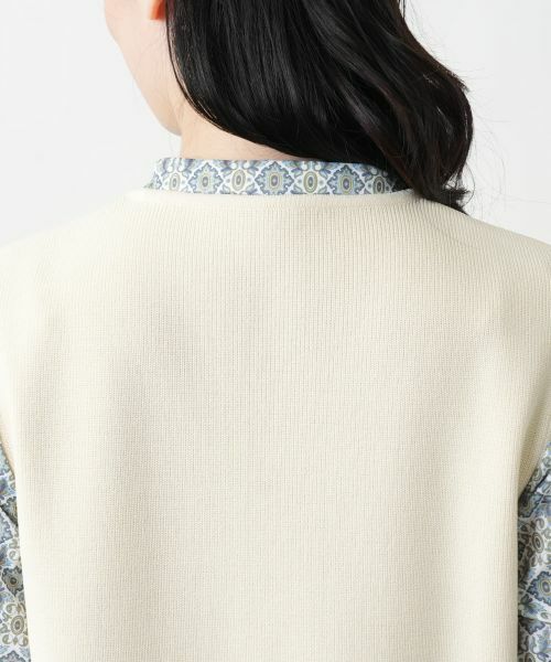 Leilian / レリアン テーラードジャケット | ニットジレ | 詳細27