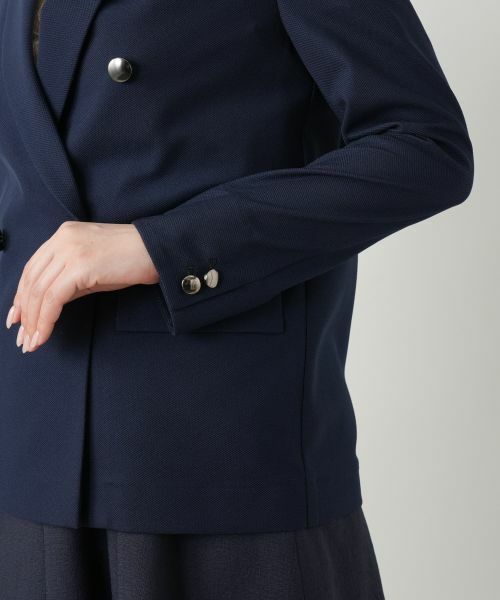 Leilian / レリアン テーラードジャケット | ダブルブレストジャケット | 詳細10