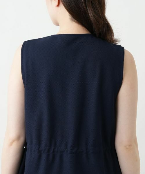 Leilian / レリアン テーラードジャケット | ダブルラペルドベスト【Leilian WHITE LABEL】 | 詳細9