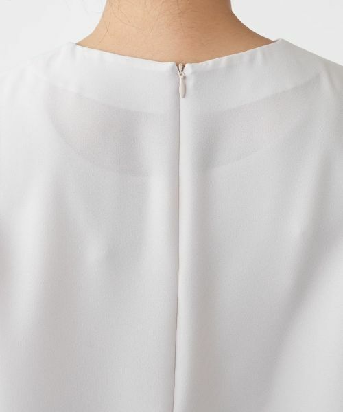 Leilian / レリアン シャツ・ブラウス | タックブラウス【セレモニー】【Leilian WHITE LABEL】 | 詳細14