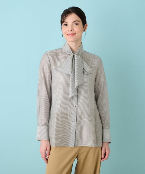 Leilian / レリアン シャツ・ブラウス | ボウタイブラウス | 詳細6