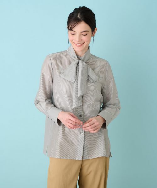 Leilian / レリアン シャツ・ブラウス | ボウタイブラウス | 詳細8