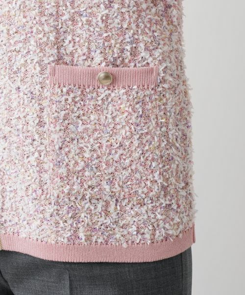 Leilian / レリアン カーディガン・ボレロ | ツイードニットカーディガン | 詳細14