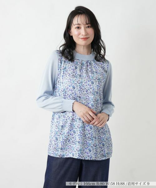 Leilian / レリアン ニット・セーター | セ−タ−(サックスブルー)