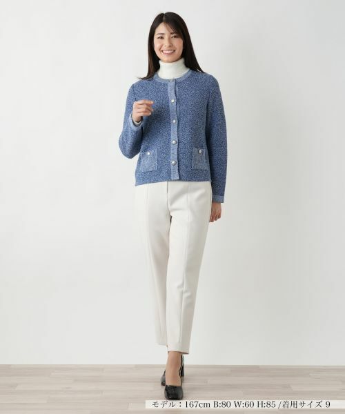 Leilian / レリアン カーディガン・ボレロ | クルーネックカ−ディガン | 詳細1