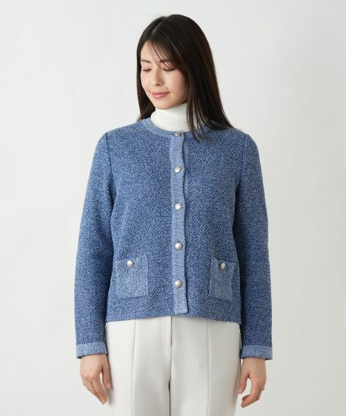 Leilian / レリアン カーディガン・ボレロ | クルーネックカ−ディガン | 詳細4