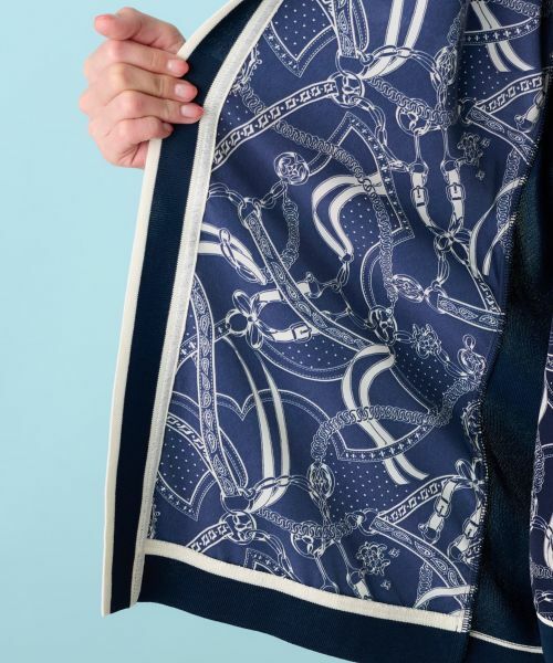 Leilian / レリアン カーディガン・ボレロ | プリントドッキングカーディガン | 詳細21