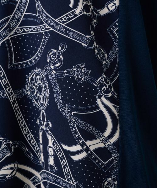 Leilian / レリアン ニット・セーター | プリントドッキングニット | 詳細16