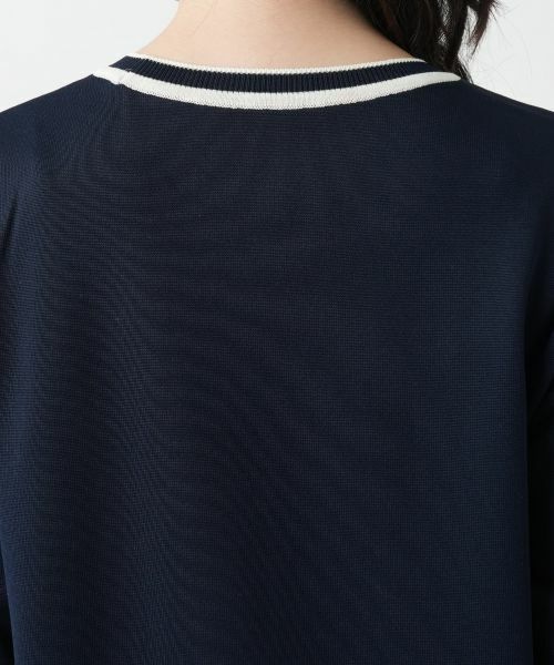 Leilian / レリアン ニット・セーター | プリントドッキングニット | 詳細28