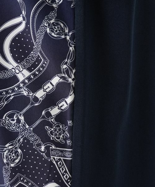 Leilian / レリアン ニット・セーター | プリントドッキングニット | 詳細30