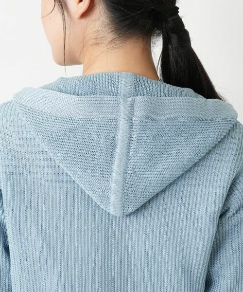 Leilian / レリアン カーディガン・ボレロ | フーデッドカーディガン【MUSE BY ROCHAS Premiere】 | 詳細11