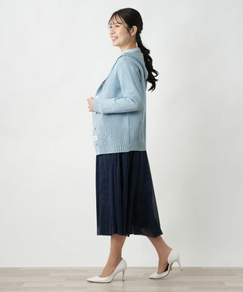 Leilian / レリアン カーディガン・ボレロ | フーデッドカーディガン【MUSE BY ROCHAS Premiere】 | 詳細5