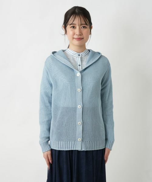 Leilian / レリアン カーディガン・ボレロ | フーデッドカーディガン【MUSE BY ROCHAS Premiere】 | 詳細7