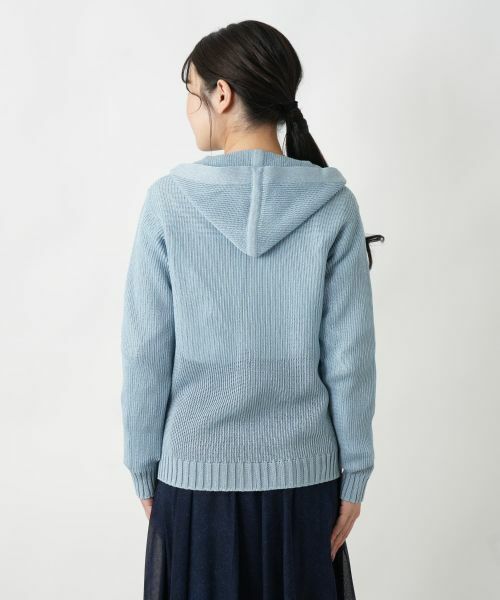 Leilian / レリアン カーディガン・ボレロ | フーデッドカーディガン【MUSE BY ROCHAS Premiere】 | 詳細9