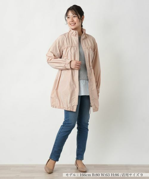 Leilian / レリアン その他アウター | スタンドカラーコート【MUSE BY ROCHAS Premiere】 | 詳細4