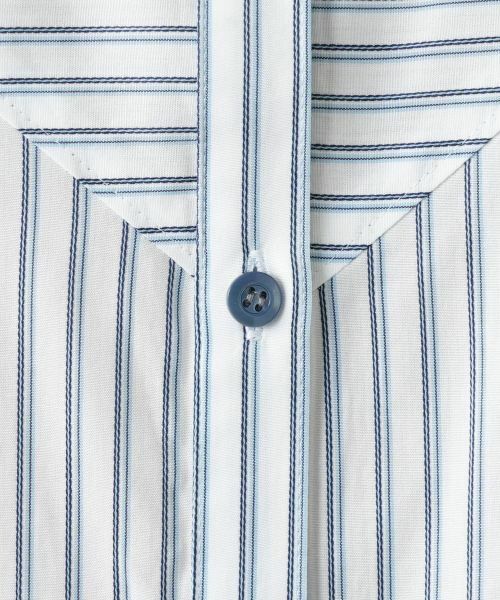 Leilian / レリアン シャツ・ブラウス | ストライプ切替ブラウス【MUSE BY ROCHAS Premiere】 | 詳細14