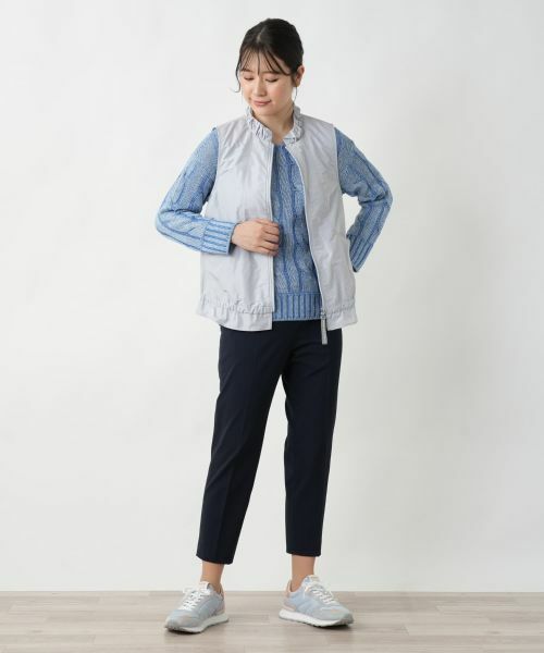 Leilian / レリアン テーラードジャケット | スタンドカラーベスト【MUSE BY ROCHAS Premiere】 | 詳細1