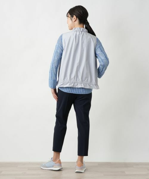 Leilian / レリアン テーラードジャケット | スタンドカラーベスト【MUSE BY ROCHAS Premiere】 | 詳細3