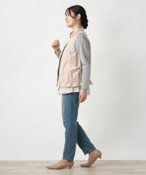 Leilian / レリアン テーラードジャケット | スタンドカラーベスト【MUSE BY ROCHAS Premiere】 | 詳細5