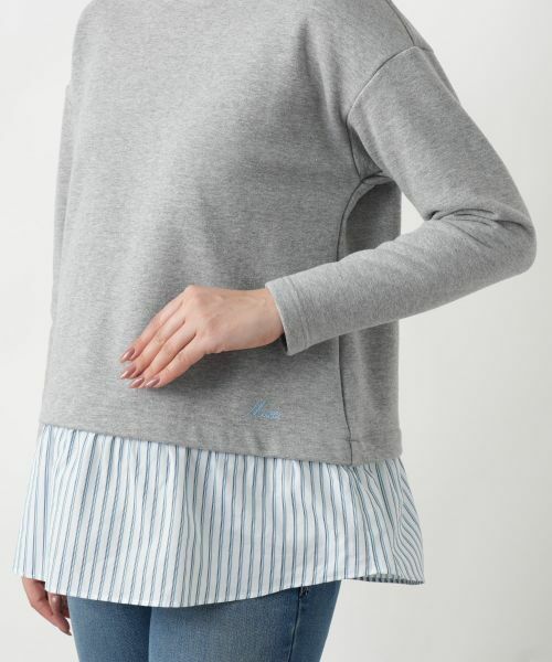 Leilian / レリアン カットソー | レイヤードトップス【MUSE BY ROCHAS Premiere】 | 詳細13