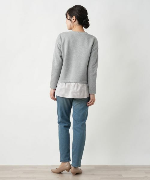 Leilian / レリアン カットソー | レイヤードトップス【MUSE BY ROCHAS Premiere】 | 詳細3