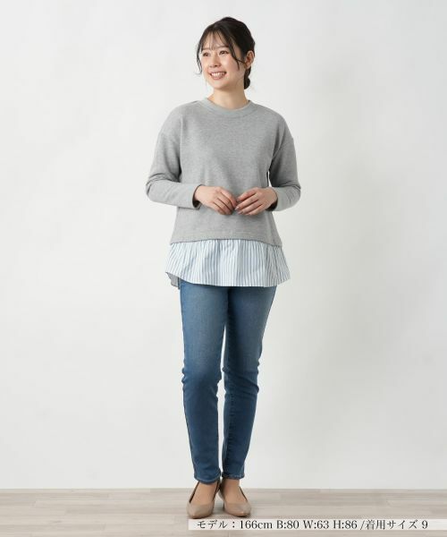 Leilian / レリアン カットソー | レイヤードトップス【MUSE BY ROCHAS Premiere】 | 詳細4