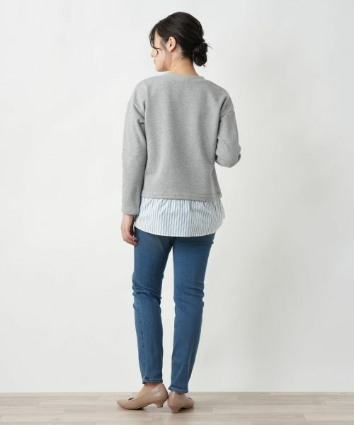 Leilian / レリアン カットソー | レイヤードトップス【MUSE BY ROCHAS Premiere】 | 詳細6