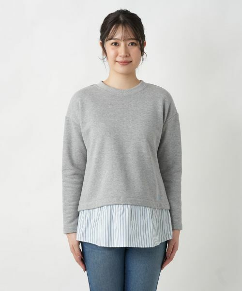 Leilian / レリアン カットソー | レイヤードトップス【MUSE BY ROCHAS Premiere】 | 詳細7