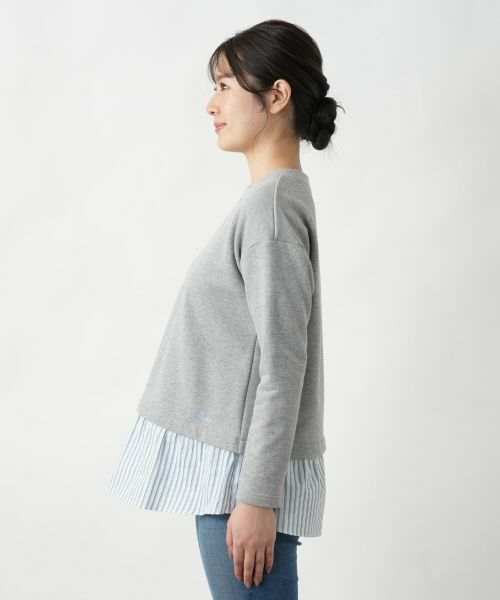 Leilian / レリアン カットソー | レイヤードトップス【MUSE BY ROCHAS Premiere】 | 詳細8