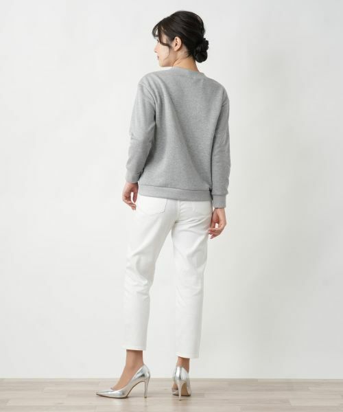 Leilian / レリアン カットソー | ラインストーンカットソー【MUSE BY ROCHAS Premiere】 | 詳細3