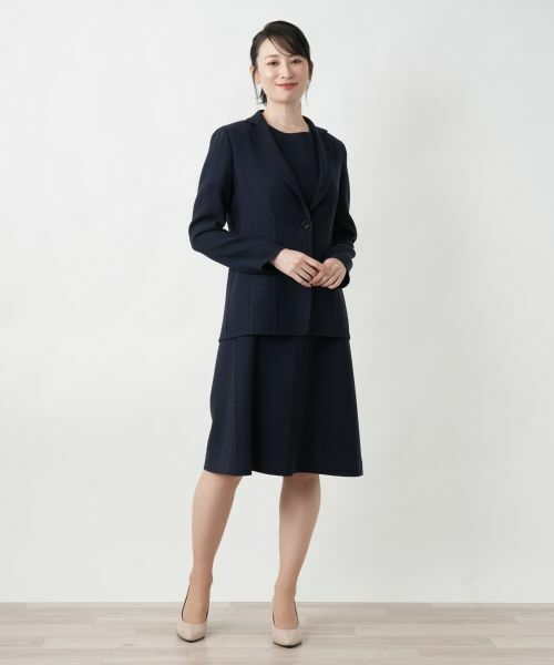 Leilian / レリアン テーラードジャケット | ニットジャケット | 詳細1