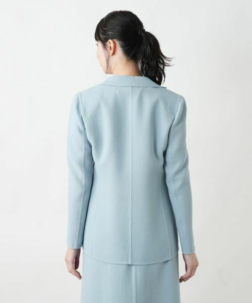 Leilian / レリアン テーラードジャケット | ニットジャケット | 詳細10