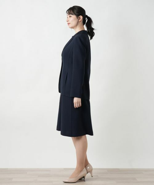 Leilian / レリアン テーラードジャケット | ニットジャケット | 詳細2