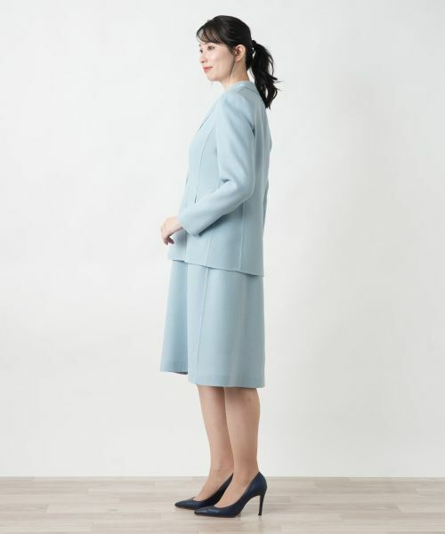 Leilian / レリアン テーラードジャケット | ニットジャケット | 詳細6